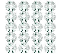 Lot de 20 supports de montage pour fraises avec extrémités emboîtables pour un déploiement rapide sur le terrain, pour la prévention des escargots et le soulèvement des plantes tout au long de la