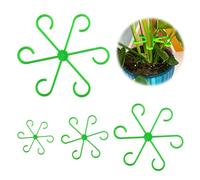 Lot De 20 Supports De Tige De Plantes Grimpantes, 4 Tailles Support De Plantes Support De Plantes Vivaces, Support Tiges Plantes Interieur, Supports De Plantes Réutilisables Pour Jardin (Vert)