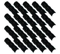 Lot de 20 supports de tuyau en alliage ABS pour jardin, bâtiments, serres, film clip adapté à différents diamètres de tuyaux, fixations de tuyaux domestiques