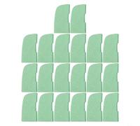 Lot de 20 tampons en coton pour filtres d'aquarium 306 307 406 407, méthode d'élimination de l'ammoniac pour filtres d'aquarium d'eau douce et d'eau salée