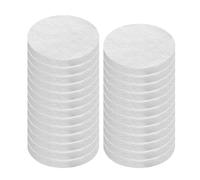 Lot de 20 tampons en fibre de céramique simples à utiliser pour une répartition homogène de la chaleur pour cheminées au bioéthanol