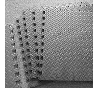 Lot de 20 Tapis d'exercice en Mousse, 30 x 30 cm, Dalles emboîtables en Mousse EVA, antidérapant et Absorbant Les Chocs, pour la Maison, la Salle de Sport, Les entraînements