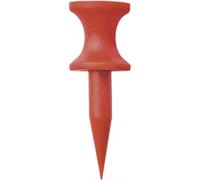 Lot De 20 Tee Longridge Plastique À Étage 12 Mm Rouge