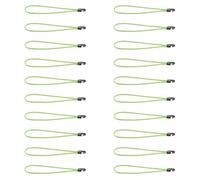 Lot de 20 tendeurs élastiques pratiques de 10 cm en caoutchouc robuste pour bâche, filet, bannière, accessoire de camping, tendeur en caoutchouc