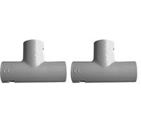 Lot de 20 Tés IRL Ø16mm Gris