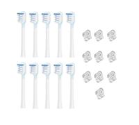 Lot de 20 têtes brosse à dents rechange compatibles avec la Laifen (version propre)(As Shown Clean)