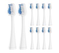 Lot de 20 têtes brosse rechange compatibles avec les brosses à dents électriques Waterpik Care 5.0/9.0(20pcs white)