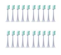Lot de 20 têtes de brosse à dents sonique de remplacement for Xiaomi Mijia T300 et T500(20pcs green-standard)