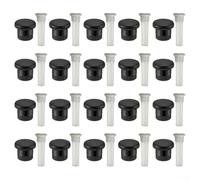 Lot de 20 têtes de pulvérisation compatibles avec les arroseurs Hunter, couvercles de buse avec filtre intégré, protection contre les débris en plastique ABS pour systèmes d'irrigation de jardin, noir