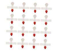 Lot de 20 Tétines À Boire pour Poulet Distributeur d'eau pour Oiseaux Système De Couveuse Abreuvoir Seau Tétines pour Volaille Équipement d'alimentation Agricole BESPORTBLE