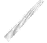 Lot de 20 tiges de brasage en aluminium pour soudage en aluminium avec bonne conductivité électrique et basse température de fusion 2 x 450 mm, pratiques et portables