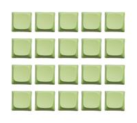 Lot de 20 touches de couleur en XDA - Taille 1U - Anti-empreintes digitales - Pour clavier mécanique propre et personnalisé