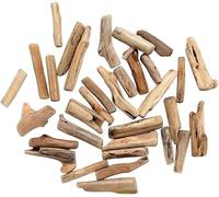 Lot de 20 tranches de bois flotté naturel pour loisirs créatifs, décoration de plage pour bricolage, travaux manuels, fournitures d'artisanat