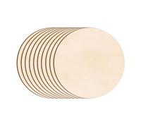 Lot de 20 tranches rondes en bois brut naturel brut de 15 à 30 cm pour bricolage, art, décoration d'intérieur, brûler, sculpter et peindre (20 pièces, 25 cm)