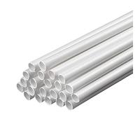 Lot de 20 tubes ronds en ABS, diamètre extérieur 2-5 mm, longueur de tige creuse 500 mm, adaptés à la fabrication de modèles architecturaux(Diameter 3mm)