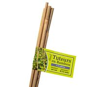 Lot de 20 tuteurs Bambou, longueur 90 cm, diamètre 8/10 mm, La Cordeline LTB90-20