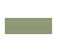 Lot de 20 tuteurs flexibles en métal pour orchidées - Vert et métal - Pour intérieur et extérieur