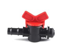 Lot de 20 vannes de dérivation for tuyaux 16PE, raccords de tuyauterie for systèmes d'irrigation de serres, interrupteurs de tuyauterie, accessoires d'arrosage agricole, mini-vannes à bille