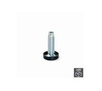 Lot de 20 Vérnis circulaire M10 pour pied de meuble D. 23 à réglage intérieur H 38 mm - 2020805