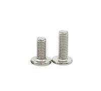 Lot de 20 vis à tête plate cruciforme M2 M2.5 en acier inoxydable 304, grandes vis à tête plate, rivets for meubles(16mm,M2 (20pcs))