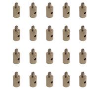 Lot de 20 vis de rechange pour câble de frein de moto - Sans soudure - Accessoires en métal
