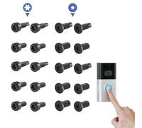Lot de 20 vis de rechange pour sonnette de porte Ring Doorbell 2ème génération - Lot de 20, vis de rechange pour sonnette, vis de sonnette de porte Ring Doorbell 2e génération.