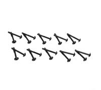Lot de 20 vis de retenue de couvercle de boîte de filtre à air pour une utilisation automobile avec construction en acier au manganèse pour différents modèles de véhicules ((vis crucifortes))