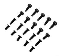 Lot de 20 vis noires pour interphone Torx pour t5 pour t16