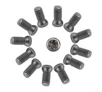 Lot de 20 vis Torx de rechange M2 M2 5 pour 5 M5 pour outil de tour CNC, porte-lame en carbure avec haute résistance et tête à douille Torx (* 7)