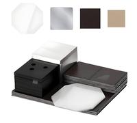 Lot de 200/500 Consommables pour Aimants Carrés & Accessoires pour Machine à Aimants Photo - Fournitures pour Fabrication Badges Magnétiques, Décoration Frigo Acrylic-200set