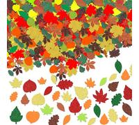 Lot de 200 autocollants d'automne en mousse à paillettes pour loisirs créatifs d'enfants, décoration de fête d'automne, décalcomanies pour fenêtres, arbres, citrouilles, artisanat d'automne