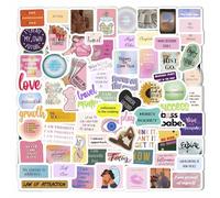 Lot de 200 autocollants de tableau de vision pour femmes, kit de fournitures de tableau de vision, magazines - Autocollants de motivation et inspirants, cadeaux pour femmes et hommes