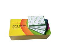 Lot de 200 badges de carte EMID RFID 125 Khz TK4100 pour système de présence temporelle