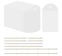 Lot de 200 bandes adhésives pour levage instantané, menton et cou réglables, imperméable, élastique et confortable pour animaux de compagnie