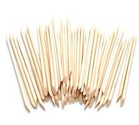 Lot de 200 bâtonnets en bois à double pointe