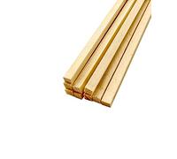 Lot de 200 bâtonnets en bois pour bricolage et ménage - Bâtonnets de barbe à papa - Bâtonnets de bonbons, brochettes pour barbecue, brochettes de kebab - 300 x 4 x 4 mm
