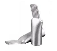 Lot de 200 bornes à broches C45, cosses nues, cuivre étamé, for disjoncteurs C45-4/6, plage fils 2,5 6 mm² Barrette de connexion(C45-6-200 pcs)
