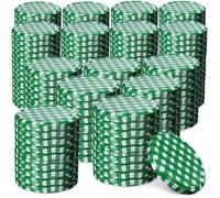 Lot de 200 Bouchons Métalliques KADAX pour Bocaux 82mm Hermétiques
