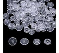 Lot de 200 boutons pression ronds T5 pour vêtements, attaches à pression, couches et bavoirs pour enfants, vente en gros - B0-400 ensembles