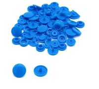Lot de 200 boutons pression ronds T5 pour vêtements, attaches à pression, couches et bavoirs pour enfants, vente en gros - B8-100 ensembles