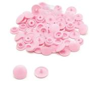 Lot de 200 boutons pression ronds T5 pour vêtements, attaches à pression, couches et bavoirs pour enfants, vente en gros - B57-100 ensembles