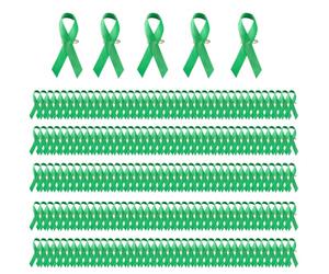 Lot de 200 broches assorties en ruban de bien-être public pour les participants au service communautaire, accessoire élégant pour militants, taille unique, Comme décrit