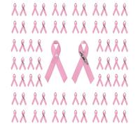 Lot de 200 broches en forme de ruban de sensibilisation à la santé pour corsage et sensibilisation au cancer du sein, B, Comme décrit