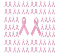 Lot de 200 broches en forme de ruban pour la sensibilisation au cancer du sein, A, Comme décrit
