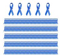 Lot de 200 broches en ruban de tissu pour sensibilisation à la cause sociale, Ruban
