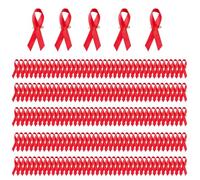 Lot de 200 broches en ruban de tissu pour sensibilisation à la cause sociale, Ruban