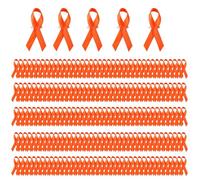 Lot de 200 broches en ruban de tissu pour sensibilisation à la cause sociale, Ruban