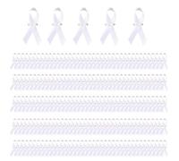 Lot de 200 broches en ruban de tissu pour sensibilisation à la philanthropie, taille unique, Comme décrit