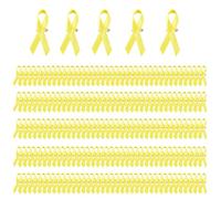 Lot de 200 broches en ruban de tissu pour sensibilisation à la philanthropie, taille unique, Comme décrit