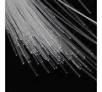 Lot de 200 câbles de fibre optique, 3 mètres, durables, résistants à l'usure, pour plafond suspendu pour décoration de rideaux